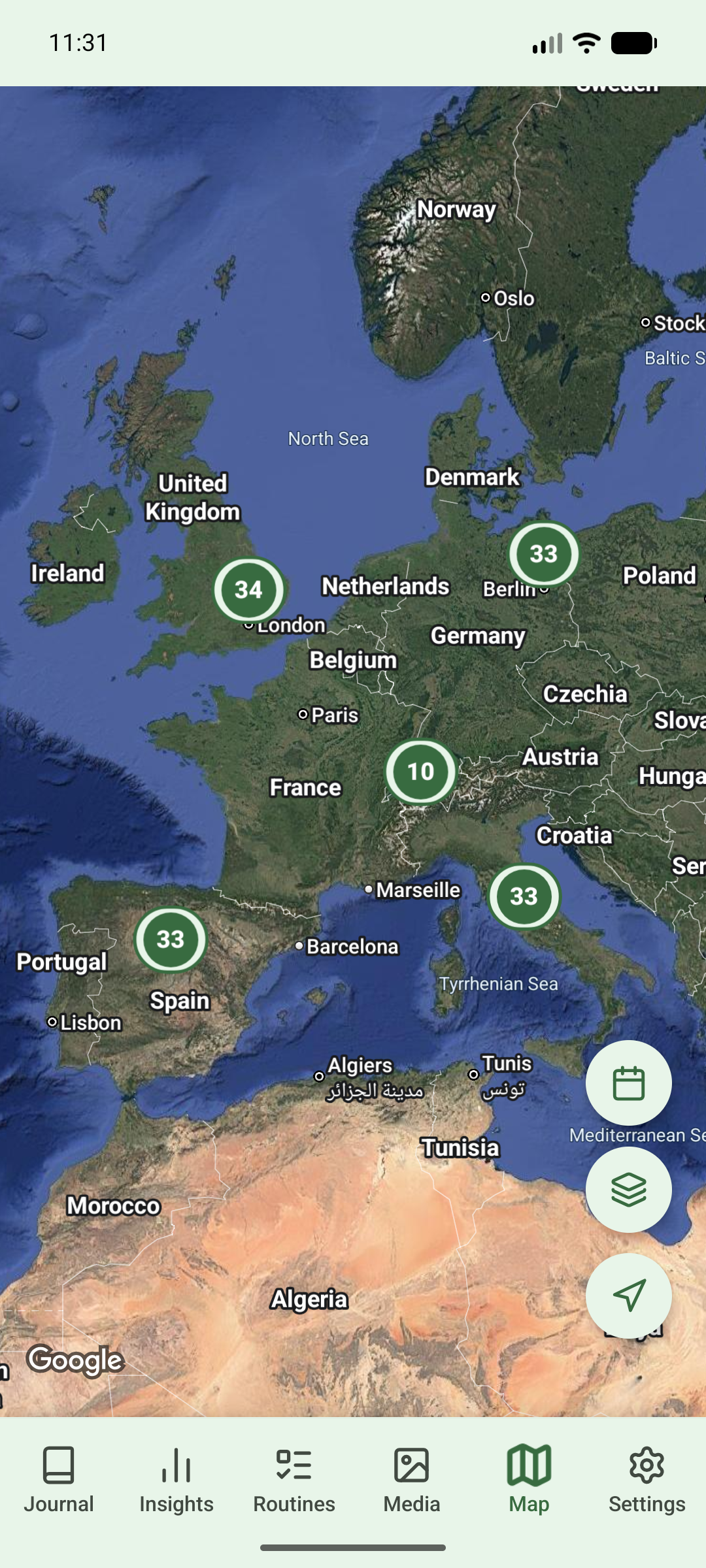 Location Mapping